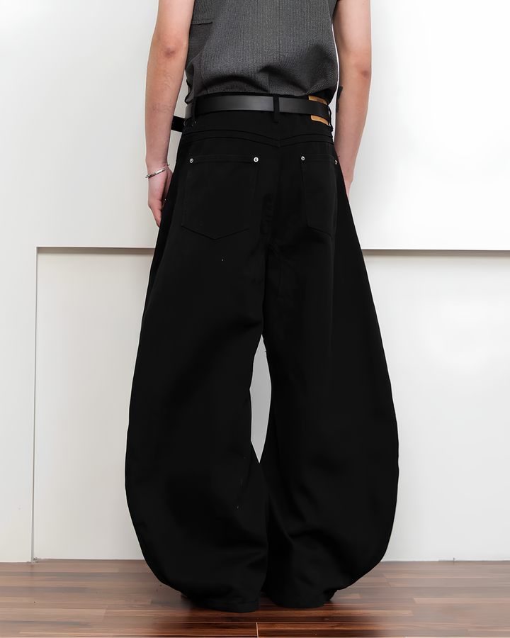 カーブレッグバギーパンツ Ril 5910