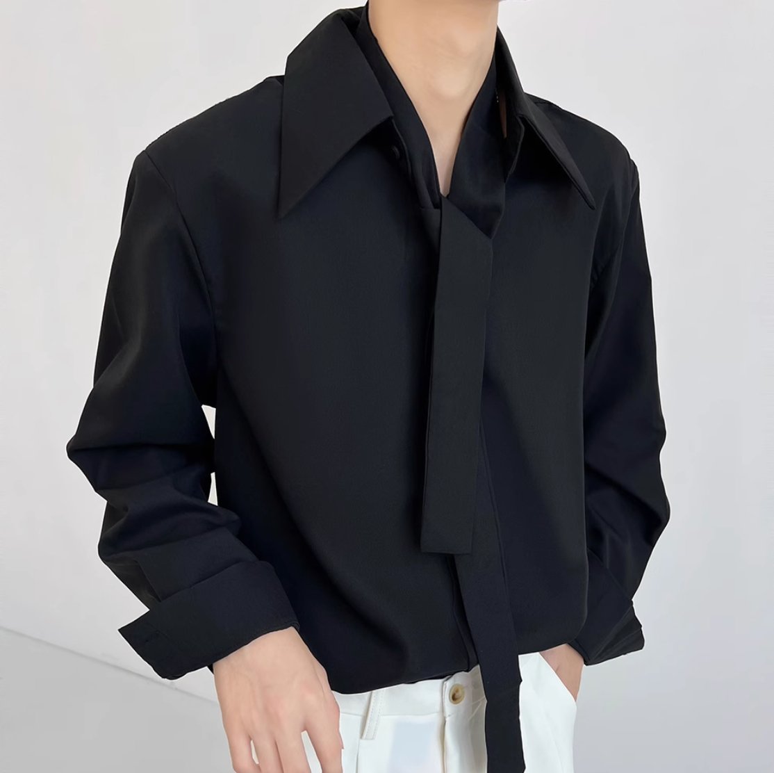 ルーズネクタイフレンチシャツ Ril 5464 – Rillfy ルーズネクタイフレンチシャツ Ril 5464 – Rillfy