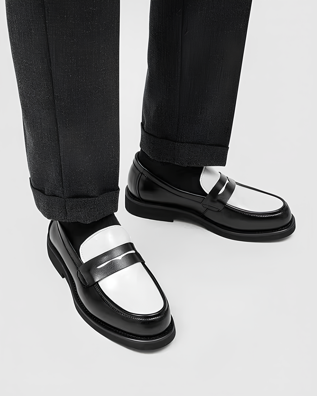 モノクロクラシックローファー Ril 6000