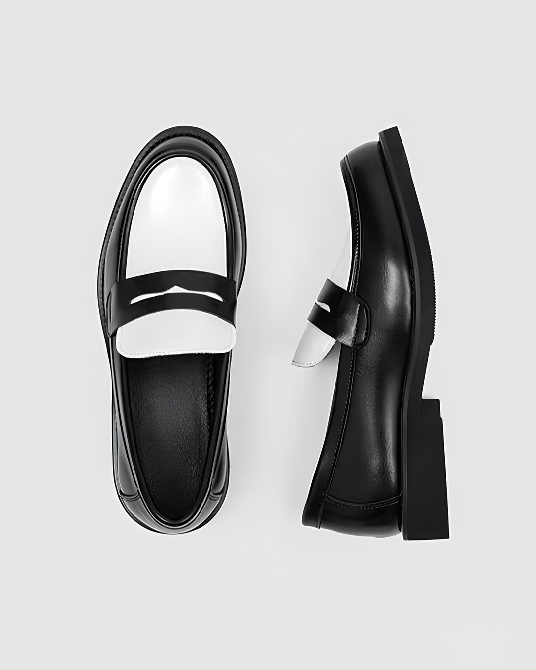 モノクロクラシックローファー Ril 6000