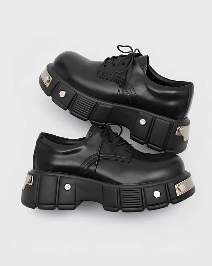 エッジメタルソールダービーシューズ Ril 6001