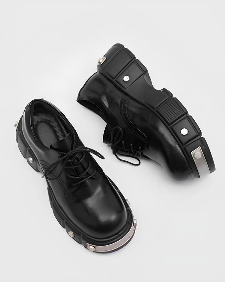 エッジメタルソールダービーシューズ Ril 6001