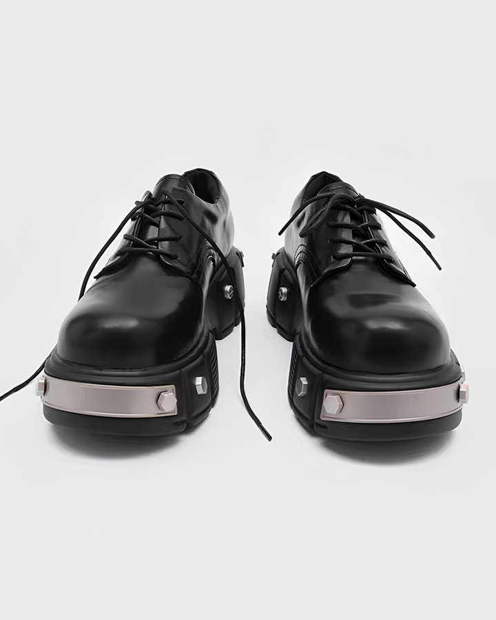 エッジメタルソールダービーシューズ Ril 6001