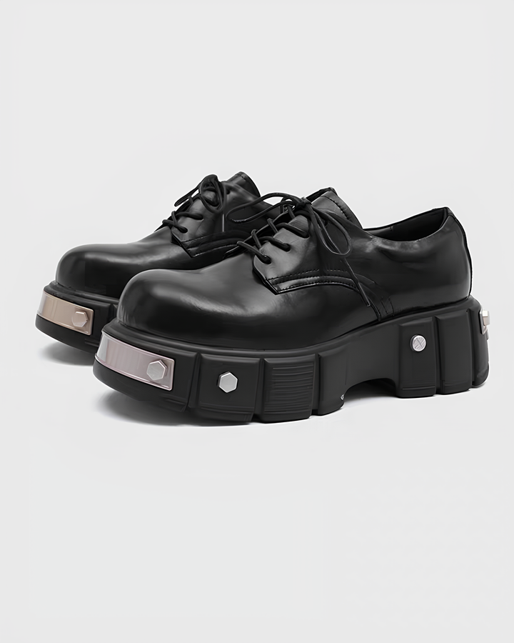 エッジメタルソールダービーシューズ Ril 6001