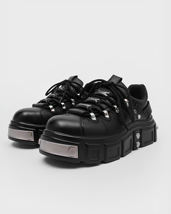 メタルチップレースアップシューズ Ril 6002