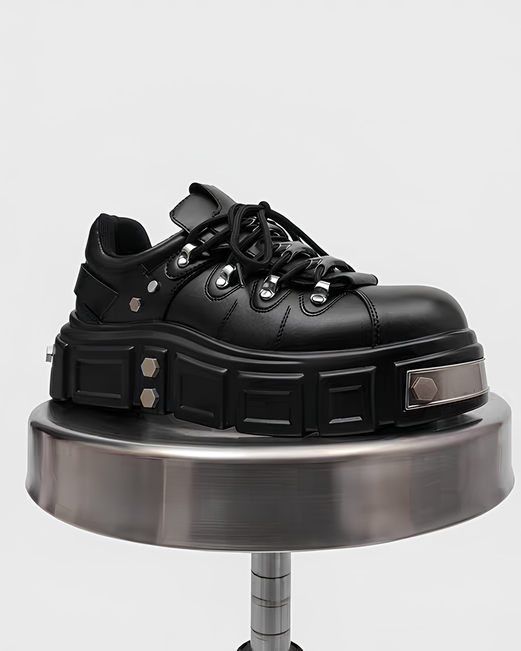 メタルチップレースアップシューズ Ril 6002