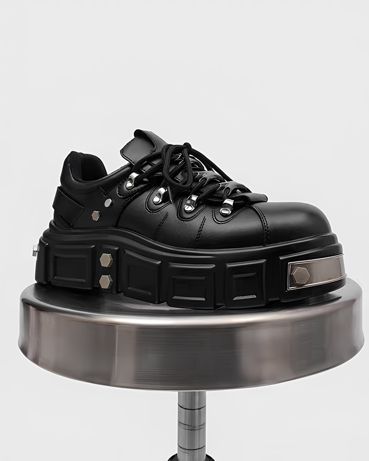 メタルチップレースアップシューズ Ril 6002