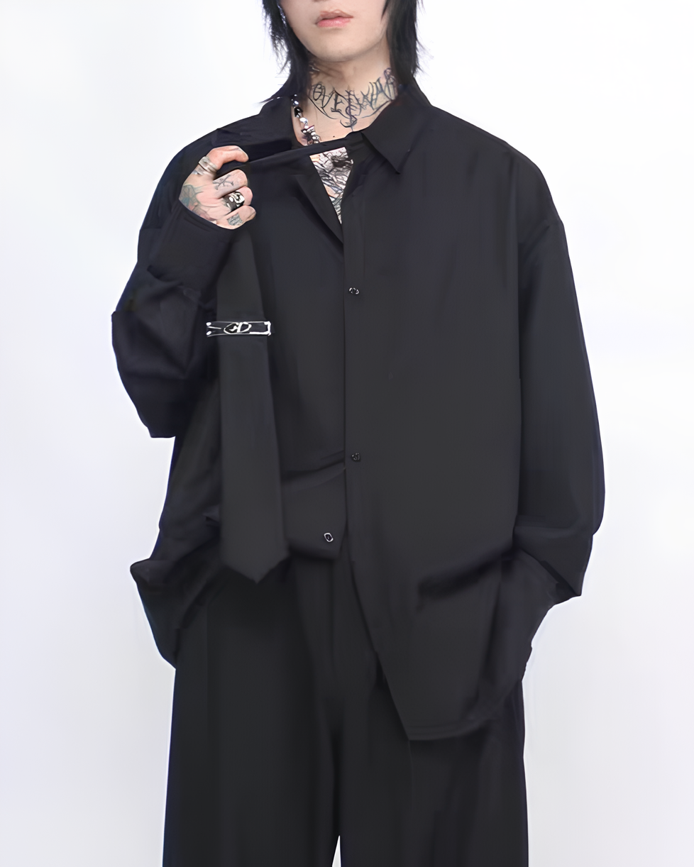 ネクタイデザインシャツ Ril 6023